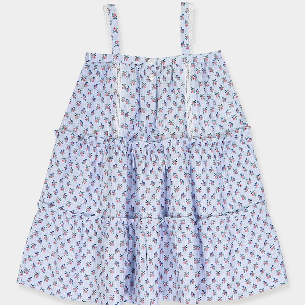Petite Lucette Floral Dress from Anthropologie